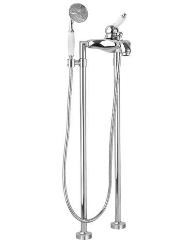 Напольный смеситель для ванны с ручным душем CEZARES ELITE-VDPM-01-Bi