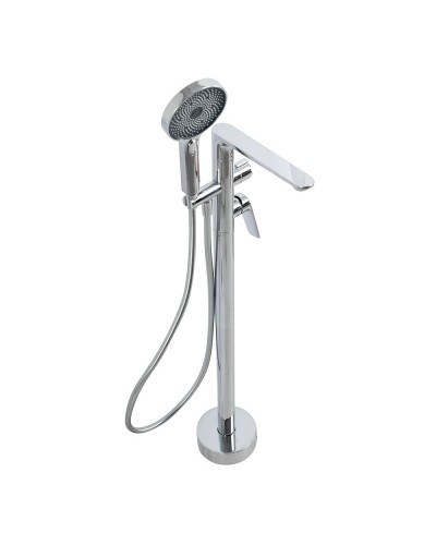 Напольный смеситель для ванны и душа, однорычажный с ручным душем CEZARES COMFORT-VDP-01