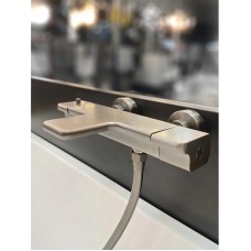 Термостат для ванны AltroBagno Lamberto AltroBagnoLamberto0224GrMt с душевым гарнитуром, оружейная сталь