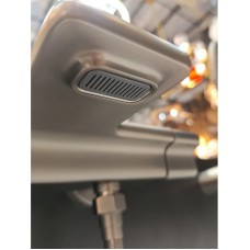 Термостат для ванны AltroBagno Lamberto AltroBagnoLamberto0224GrMt с душевым гарнитуром, оружейная сталь