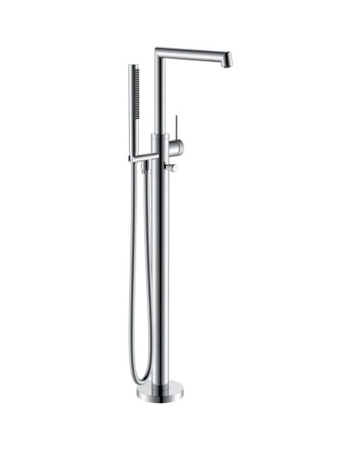 Смеситель напольный для ванны Vincea Rim VTF-2RMCH хром