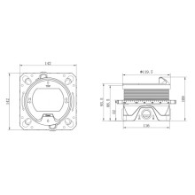 Термостат для ванны Vincea VSCV-321T-MCH встраиваемый, хром