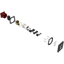 Термостат для ванны Vincea VSCV-321T-MMB встраиваемый, черный матовый