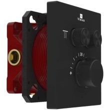 Термостат для ванны Vincea VSCV-321T-MMB встраиваемый, черный матовый