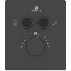 Термостат для ванны Vincea VSCV-321T-MMB встраиваемый, черный матовый
