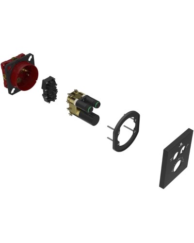 Термостат для ванны Vincea VSCV-321T-MMB встраиваемый, черный матовый