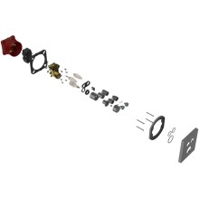 Термостат для ванны Vincea VSCV-321T-MGM встраиваемый, вороненая сталь