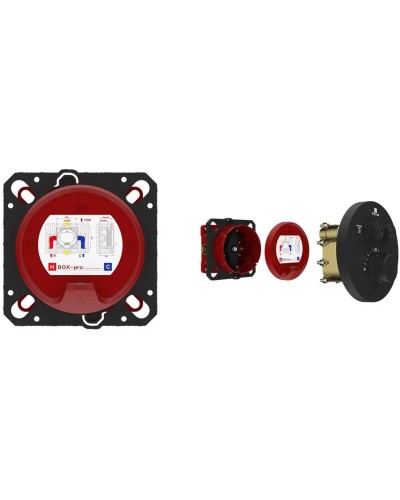 Термостат для ванны Vincea VSCV-322T-MMB встраиваемый, черный матовый