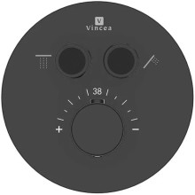 Термостат для ванны Vincea VSCV-322T-MMB встраиваемый, черный матовый