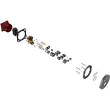 Термостат для ванны Vincea VSCV-322T-MGM встраиваемый, вороненая сталь