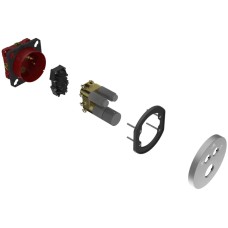 Термостат для ванны Vincea VSCV-322T-MGM встраиваемый, вороненая сталь