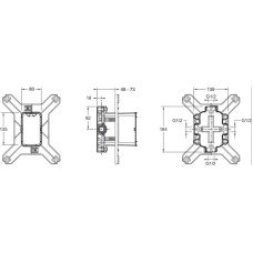 Универсальная система скрытого монтажа Jacob Delafon Modulo 98699D-NF