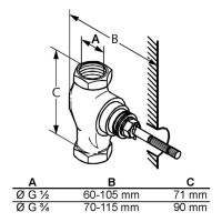 Скрытая часть вентиля Kludi Ambienta 53811