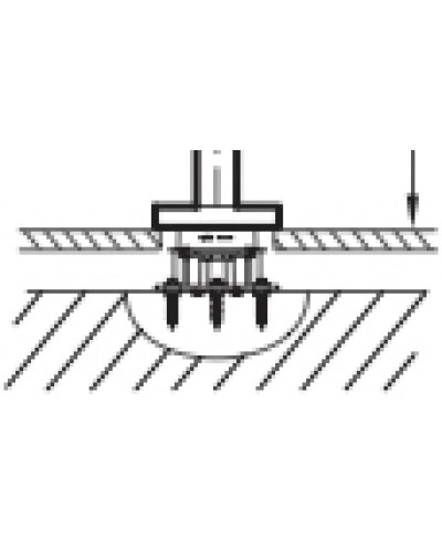 База для установки напольного смесителя Jacob Delafon 97906D-NF