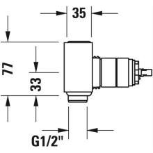 Скрытая часть для смесителя Duravit C.1 GK1900002000