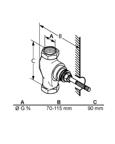 Скрытая часть Kludi 29811