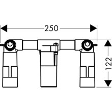 Скрытая часть Axor Massaud 18113180