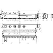 Скрытая часть 3/4" Axor 18311180