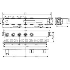 Скрытая часть 3/4" Axor 18311180