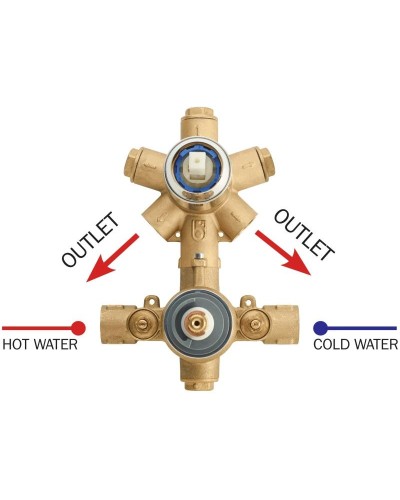 Скрытая часть на 2 потребителя Bossini Z00101000
