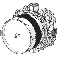 Скрытая монтажная часть Oras Bluebox 2081