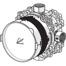 Скрытая монтажная часть Oras Bluebox 2081