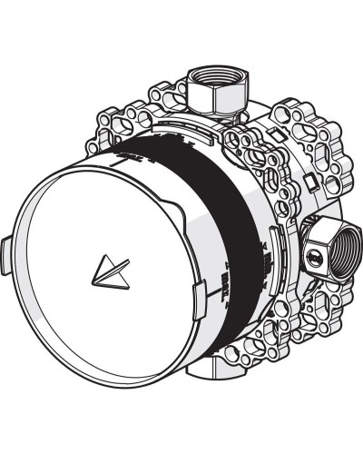 Скрытая монтажная часть Oras Bluebox 2081