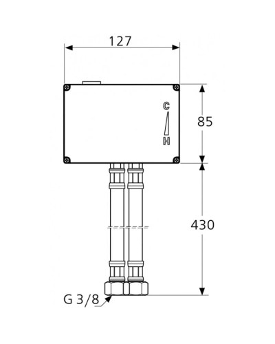 Скрытая часть Ideal Standard Built-In A3813NU