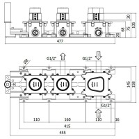 Скрытый термостат Paffoni Modular Box MDBOX000