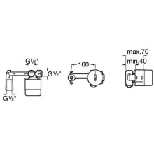Скрытая часть Roca Aqua 525220603