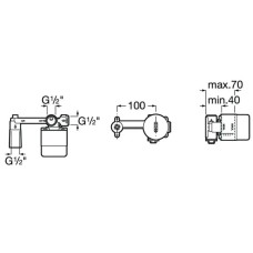 Скрытая часть Roca Aqua 525220603
