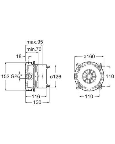 Скрытая часть Roca Box 525869403