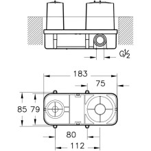 Скрытая часть VitrA Pure A42230
