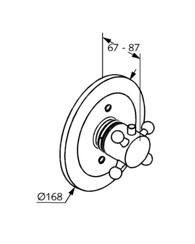 Центральный термостат Kludi Adlon 517194520