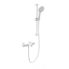 Смеситель для ванны с душем и термостатом WONZON & WOGHAND, Белый матовый (WW-C2018-A-MW)