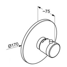 Центральный термостат Kludi Balance 527298775