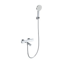 Смеситель для ванны с душем и термостатом WONZON & WOGHAND, Хром (WW-B2016-A1-CR)