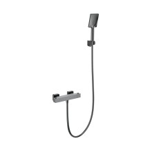 Смеситель для душа с термостатом WONZON & WOGHAND, Темный графит (WW-B2026-A-BGG)