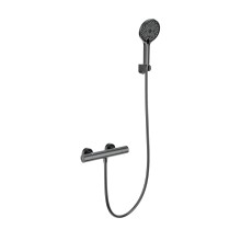 Смеситель для душа с термостатом WONZON & WOGHAND, Темный графит (WW-B3013-A-BGG)