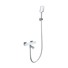 Смеситель для ванны с душем и термостатом WONZON & WOGHAND, Хром (WW-B2026-A1-CR)