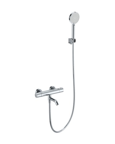 Смеситель для ванны с душем и термостатом WONZON & WOGHAND, Хром (WW-B3029-A1-CR)
