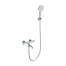 Смеситель для ванны с душем и термостатом WONZON & WOGHAND, Хром (WW-B2065-A1-CR)