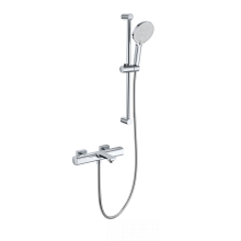 Смеситель для ванны с душем и термостатом WONZON & WOGHAND, Хром (WW-C2011-A-CR)