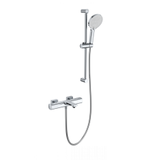 Смеситель для ванны с душем и термостатом WONZON & WOGHAND, Хром (WW-C2011-A-CR)