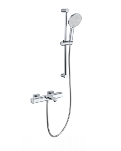 Смеситель для ванны с душем и термостатом WONZON & WOGHAND, Хром (WW-C2011-A-CR)