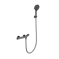 Смеситель для душа с термостатом WONZON & WOGHAND, Темный графит (WW-B2057-A-BGG)