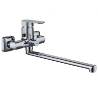 Смеситель для ванны Aquanet Cinetic AF120-21С универсальный Хром