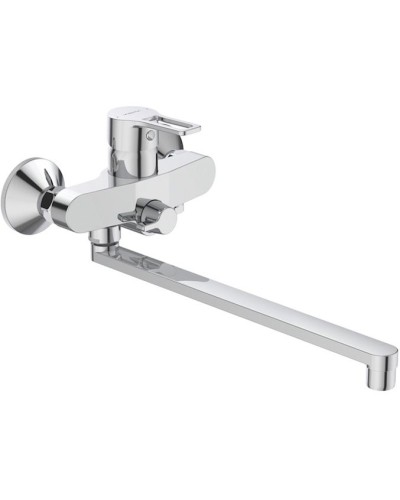 Смеситель для ванны Vidima Hype BA400AA универсальный Хром