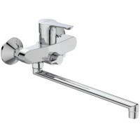 Смеситель для ванны Vidima Wave BA417AA универсальный Хром