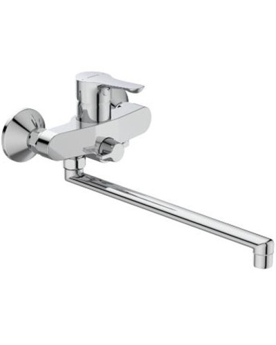 Смеситель для ванны Vidima Wave BA417AA универсальный Хром